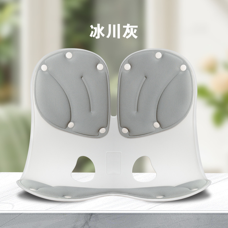 腰を保護する座り椅子、オフィスで長時間座っても疲れにくい、姿勢矯正腰クッション、一体型クッション、取り外して洗える腰クッション|undefined
