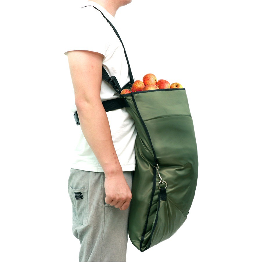 Bolsa para recoger frutas, delantal para recolección, delantal de protección de cultivos, delantal para recolección en huertos, bolsa de almacenamiento para jardinería
