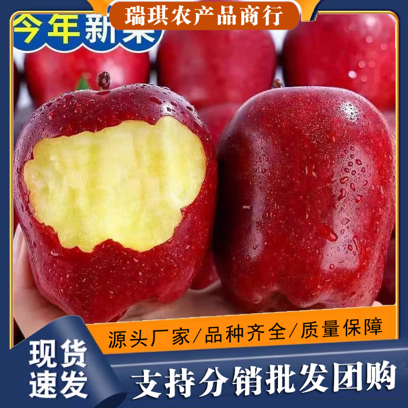 正宗天水花牛苹果9斤整箱陕西当季新鲜水果10批发包邮5斤粉面蛇果