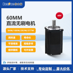 60直流无刷电机套装36V4000转46W噪音温升低无刷厂家直销低噪音