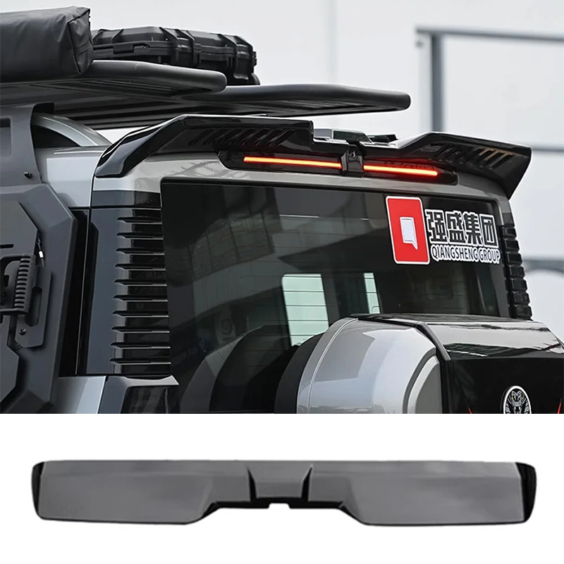 Applicable to Jietu Traveler/Shanhai T2 Tail Special Vehicle Top Wing Modified Fixed Wind Wing Exterior Rear Spoiler Accessories