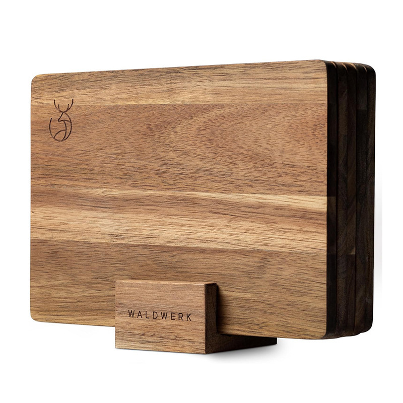 Household Acacia Wood Cutting Board Set Kitchen Multi-Purpose Classification Chopping Board with Bracket Breakfast Board 5-Piece Set Wholesale Household Acacia Wood Cutting Board Set Kitchen Multi-Purpose Classification Chopping Board with Bracket Breakfast Board 5-Piece Set Wholesale