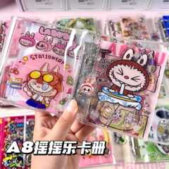 A8卡册亚克力摇摇乐卡册手工diy相册可爱卡通3寸收纳明星小卡少女