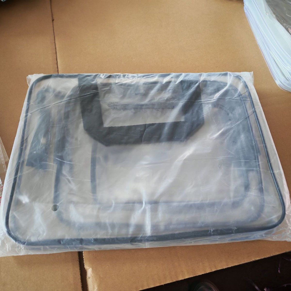 Neceser de Viaje Portátil de Mano de PVC Impermeable para Cosméticos