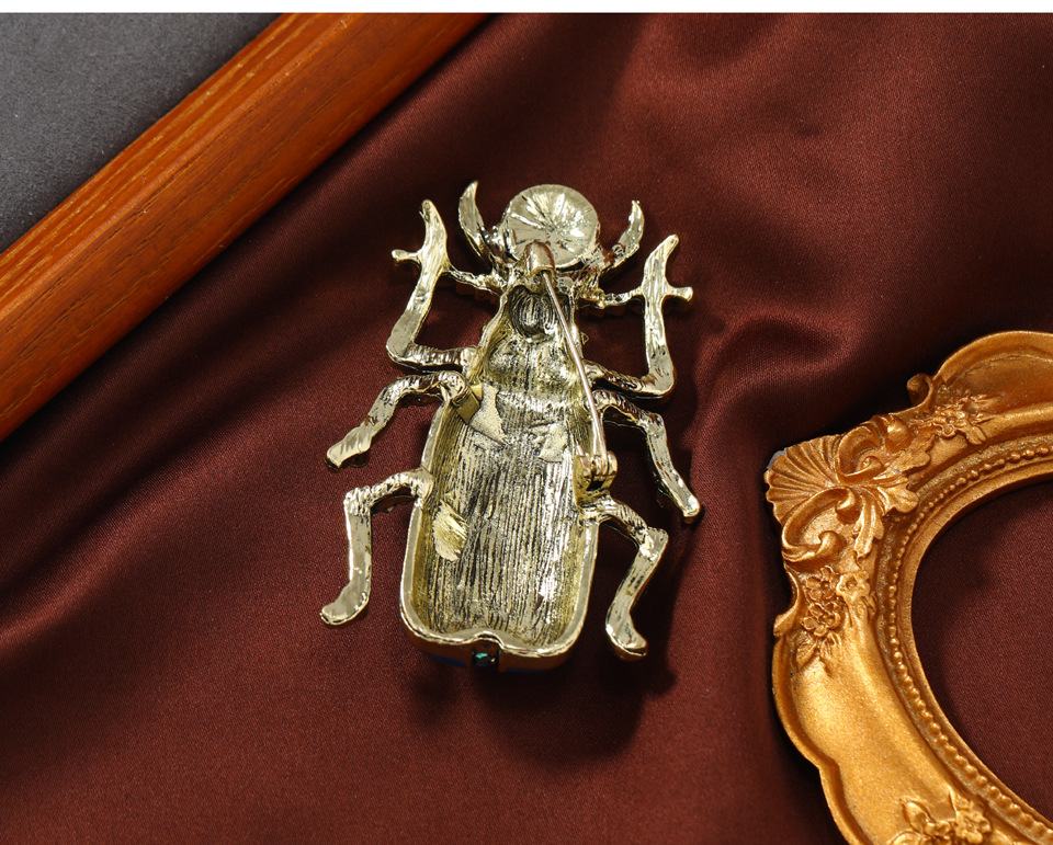 Enamel, Enamel Craft Retro Pin Insect Alloy Enamel Unisex Brooches