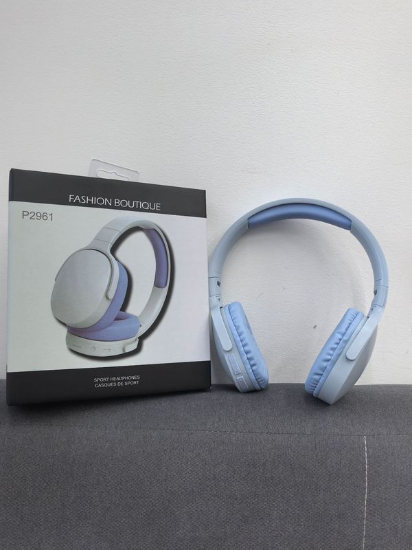 国境を越えた人気の P2961 ワイヤレスヘッドマウント Bluetooth ヘッドセットゲームスポーツ重低音高品質ヘッドセットカスタマイズ|undefined