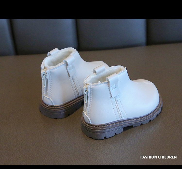 Herbst und winter baby walking mit plüsch warme kurze leder Martin stiefel, 0-3 jahre alten mädchen prinzessin_voghion.com