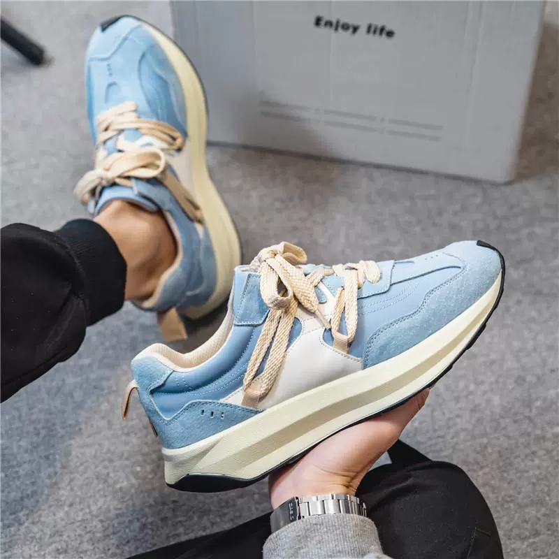 Breathable footwear, men's trend universal sneakers for leisure, shoes, autumn