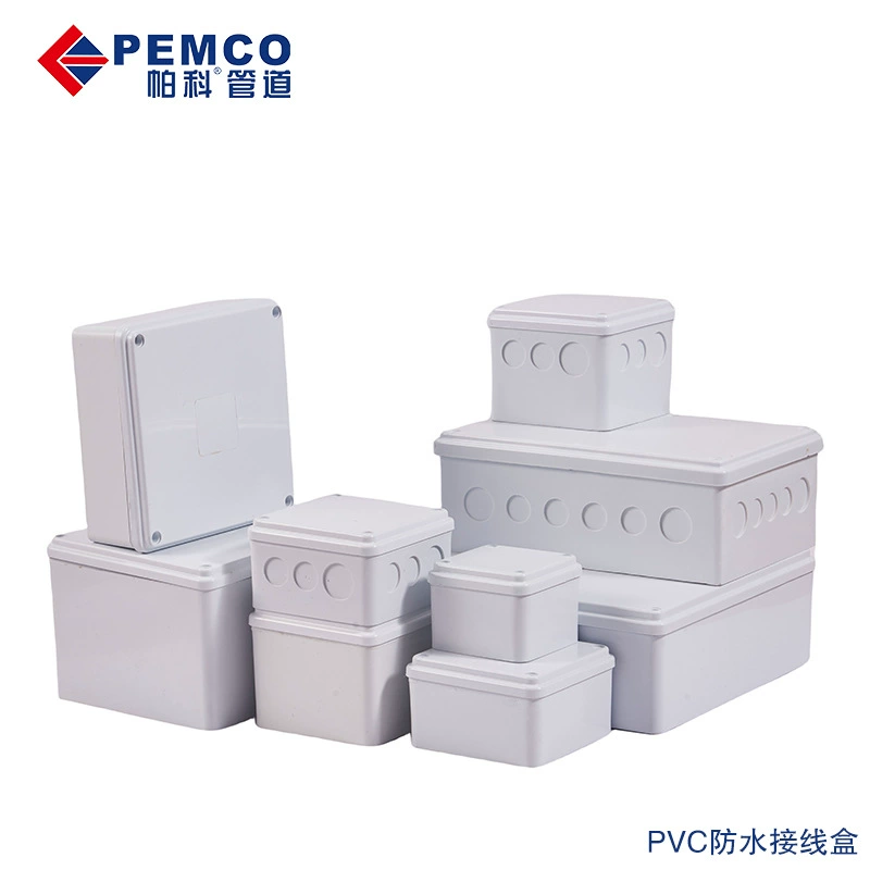 Водонепроницаемая распределительная коробка Paco пластиковая коробка из ПВХ коробка для сращивания оптического кабеля мониторинг распределительная коробка Кабельная распределительная коробка