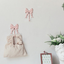 你可居法式门后挂钩衣服毛巾书包玄关浴室复古金属墙壁挂衣钩可爱