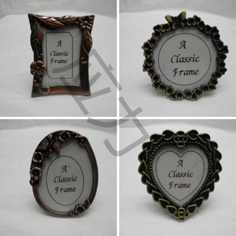 Craft Photo Frame Metal Alloy 1inch Large Photo Frame Photo Stand Refrigerator Magnet