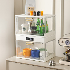 防塵消毒水架杯子透明碗櫃馬克杯置物架茶杯咖啡杯玻璃杯收納盒