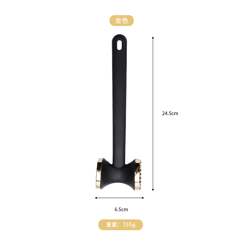 Golden Meat Hammer in White Box