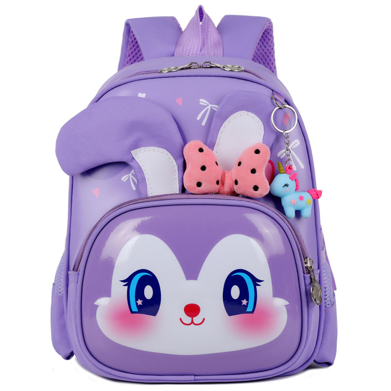 Mochila escolar de jardín de infantes para mujer 2025 nuevo estilo de dibujos animados para niños lindos con estampado de lomo Mochila escolar para estudiantes de escuela primaria Mochila para niños