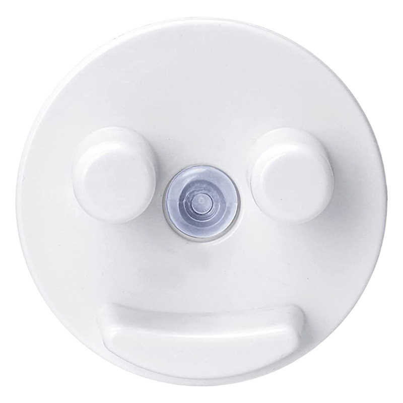 Esponja de cara sonriente Esponja soporte fijo organizador ventosa fregadero cocina organizador Caddy