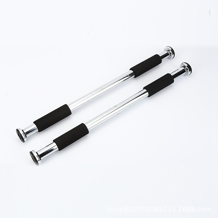 Suministro directo de fábrica gimnasio interior puerta de un solo polo pull-up Dispositivo de instalación sin perforar barra de la puerta de la aptitud barra horizontal