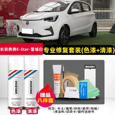 Changan Benben E-star original Avtomobil boya qələmləri - changan-benben-snowy-white-original-factory-self-applied-car-paint-kit-4s