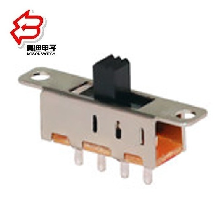 小型三档滑动开关  热销4档拨码开关 立式3档拨动开关单排4脚