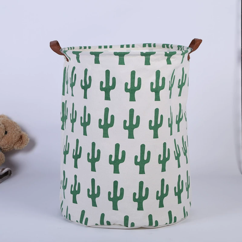 Cartoon laundry basket, big cloth, foldable storage system, toy, home decor
