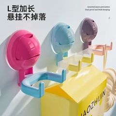 多巴胺双头吸盘挂钩免打孔强力承重粘钩厨房浴室毛巾浴巾钥匙收纳