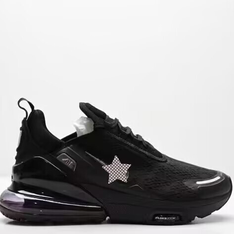 Pure Original Putian Shoes Air Max270 Air-Cushioned Shoes Lightweight Cushioning Mesh Breathable Couple Style Casual Running Shoes