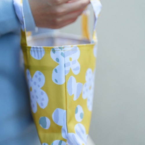 Japanese sousou digital simple versatile canvas handbag student office worker lunch box lunch hand bag