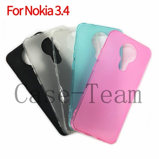 适用于诺基亚Nokia 3.4 手机套保护套手机壳磨砂布丁套素材TPU