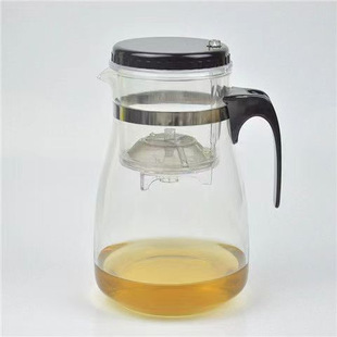 Glass fluttering cup wholesale tea cup filter liner large capacity tea drain home teapot office tea maker