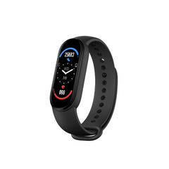高配m 6スマート手環カラースクリーン磁気吸引充電十三カ国語ギフトメーカー直販smart watch