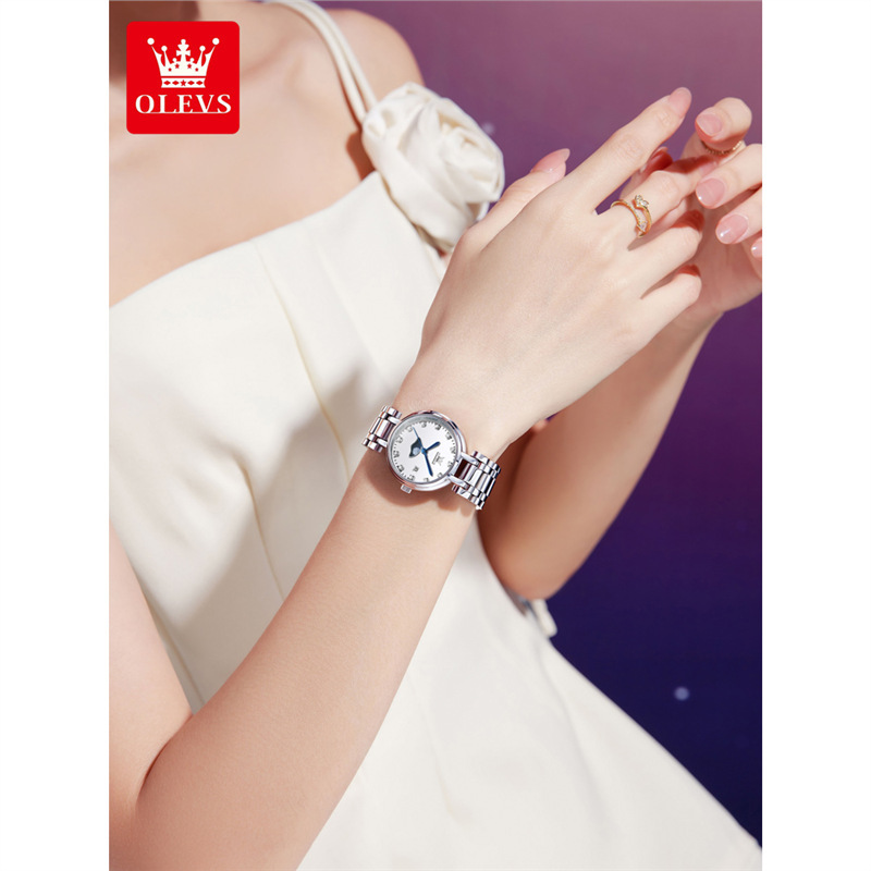 New genuine wave Qinxinyue women's watch, fully automatic, niche, light luxury, high-end, waterproof quartz women's watch New genuine wave Qinxinyue women's watch, fully automatic, niche, light luxury, high-end, waterproof quartz women's watch