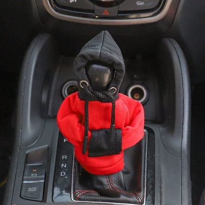 Sürətlər qutusu və əl tormozu başlıqları — gear handle set gear lever - red-and-black-color-matching