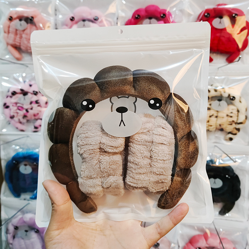 Europa, América, Amazon, nueva diadema de nubes, belleza, yoga, diadema de todo fósforo, esponja para el lavado de cara, diadema, cinta para el cabello, caja de regalo