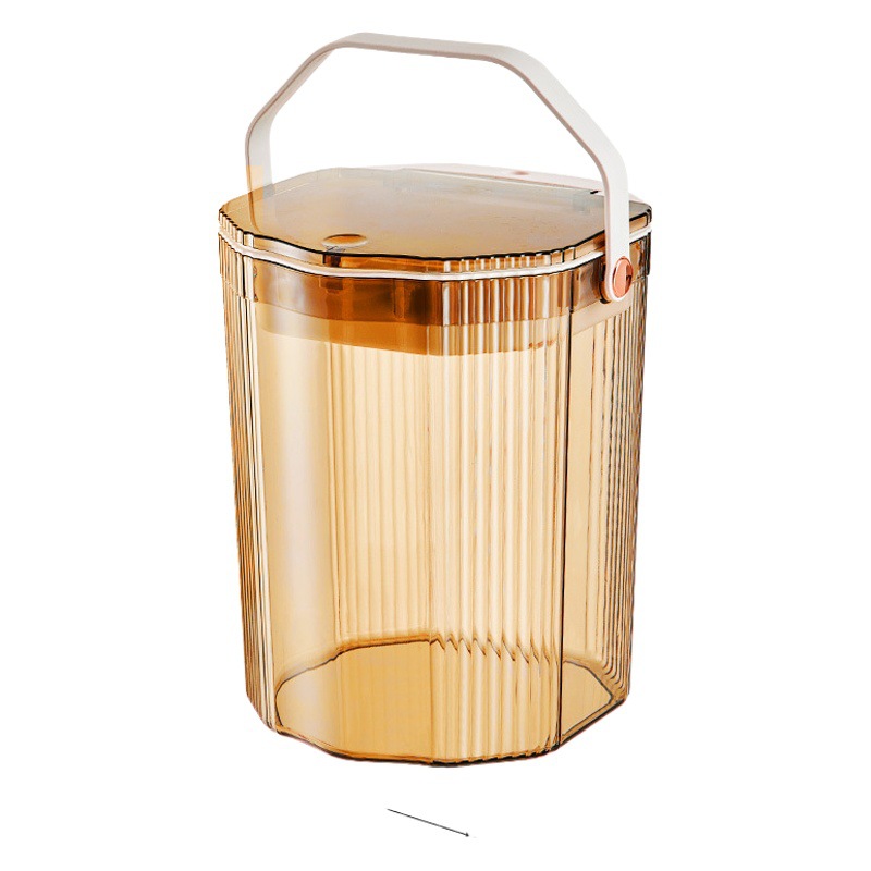 Húmedo y seco separación Cubo de té hogar juego de té Cubo de té filtro juego de té de plástico Kung Fu té escoria cubo grande moderno