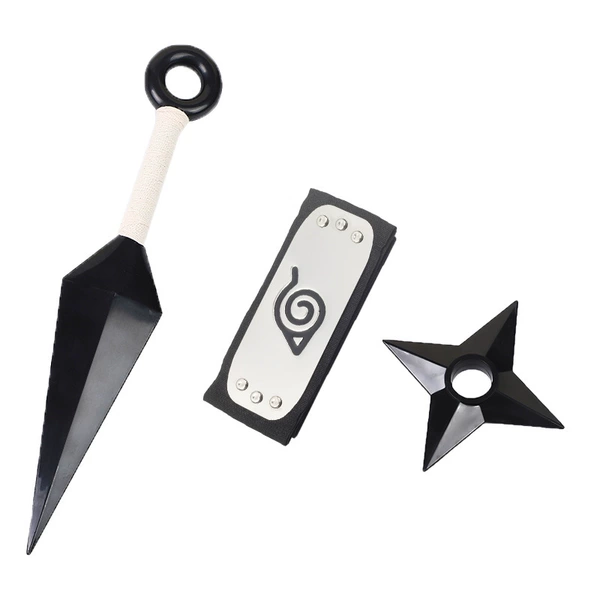 Big Kunai + Konoha + Shuriken