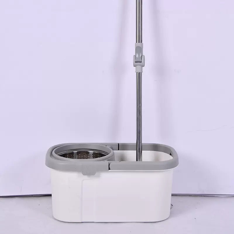 厂家批发旋转拖把双驱动家用自甩干拖布桶轻松家务拖把套装