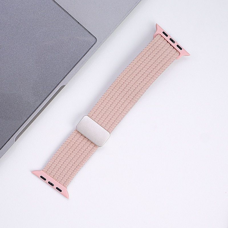 适用苹果applewatchS10降落伞扣条纹iwatch8/9/10智能手表带腕带|undefined