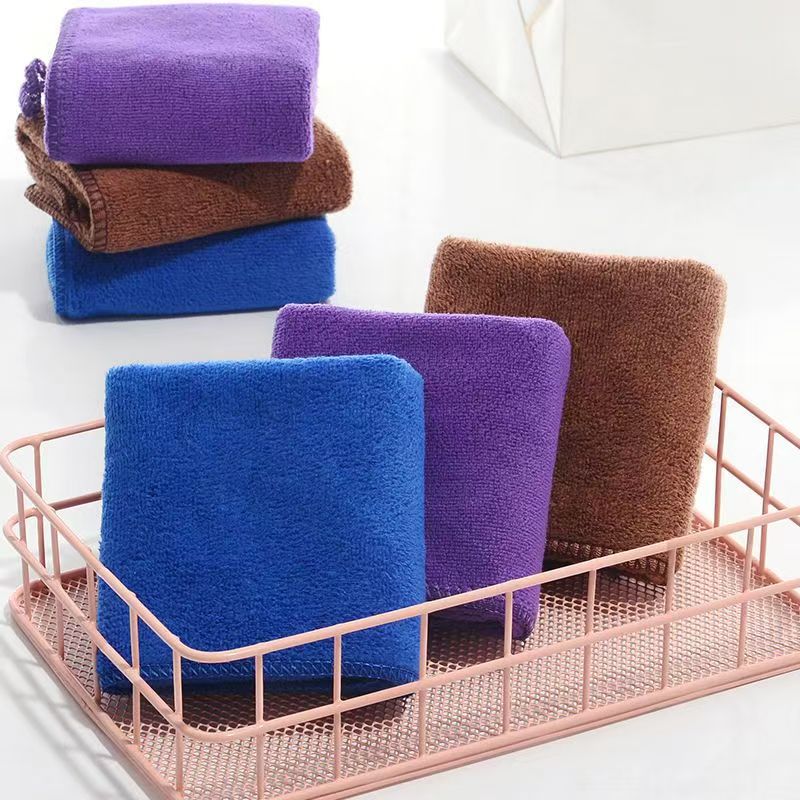 Cleaning Cloth for Kitchen and Household Chores, Wiping Tables, Fine Fiber, Absorbent, Lint-Free, Cleaning Towel, Square Towel, Car Wash Use