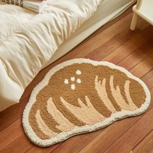 可爱仿地毯卧室床边毯进门垫小猫卫生间脚垫浴室吸水地垫