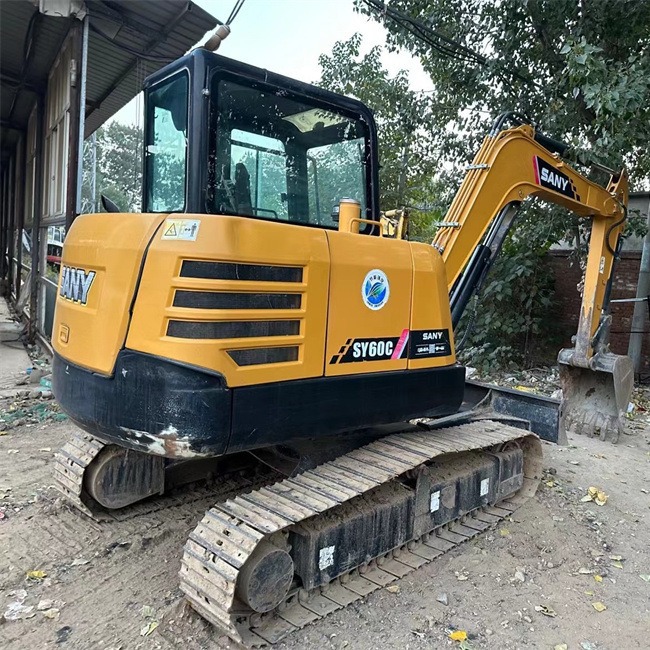 Exportación de Australia buena alta eficiencia noventa por ciento nueva excavadora de segunda mano SY60C SY75C