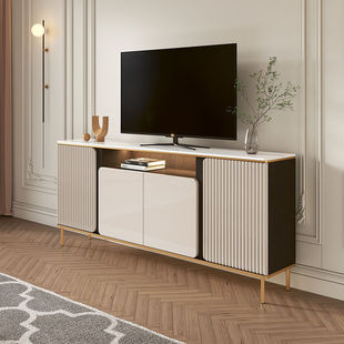 Slate Bedroom Tv Cabinet Simple Modern High Tv Cabinet Light Luxury Side Cabinet Simple Storage Cabinet Storage Cabinet