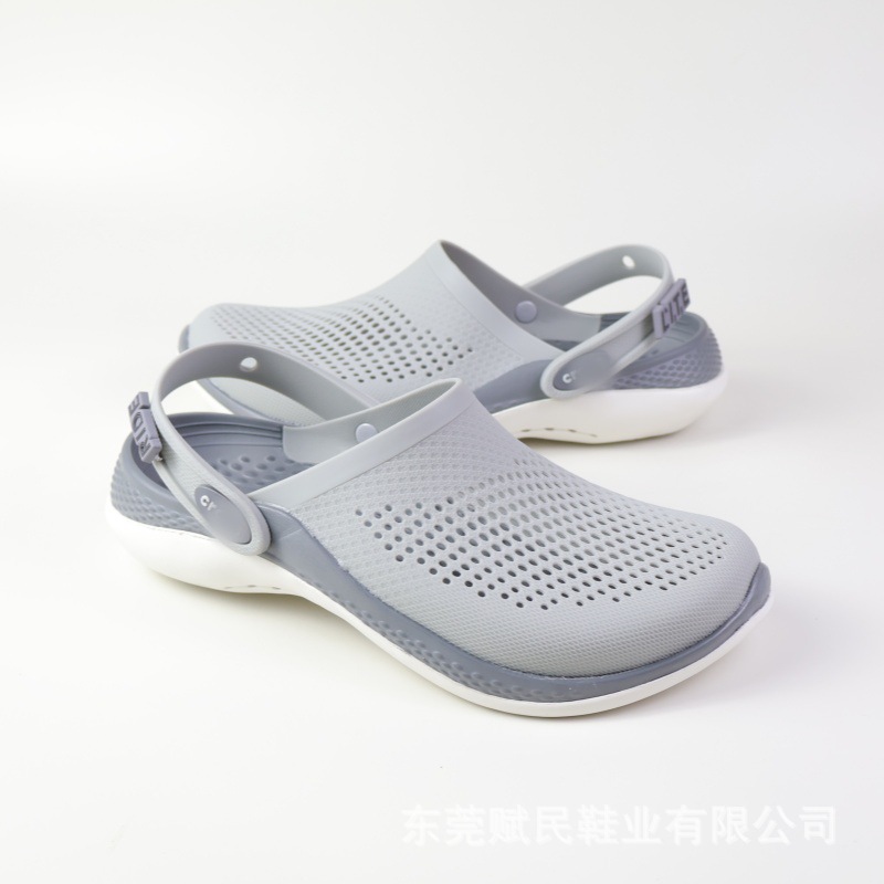 Cross Summer New Model Crog Second Generation Clogs for Men and Women, Couple Style, Non-Slip and Durable Slippers, DIY Accessories