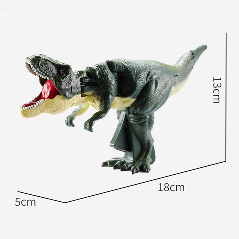 Tiktok nuevo creativo Tipo de empuje swing dinosaurio forma descompresión de los niños todo juguete puesto transfronterizo supermercado