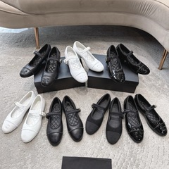 メリージェーンシューズ、ラウンドトゥ、浅口、本革、ワンストラップ、フラット、ミドルヒール、バレエシューズ、カジュアル、万能