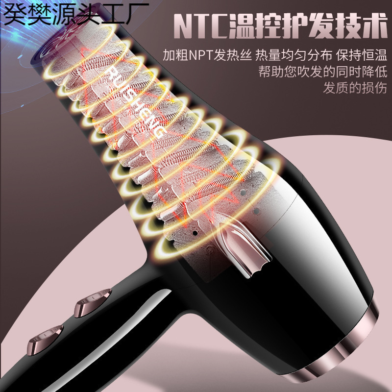 ドイツのヘアスタイリストヘアドライヤーヘアサロンハイパワー家庭用強風冷温風ブルーライトマイナスイオンヘアケアカーリング送料無料|undefined