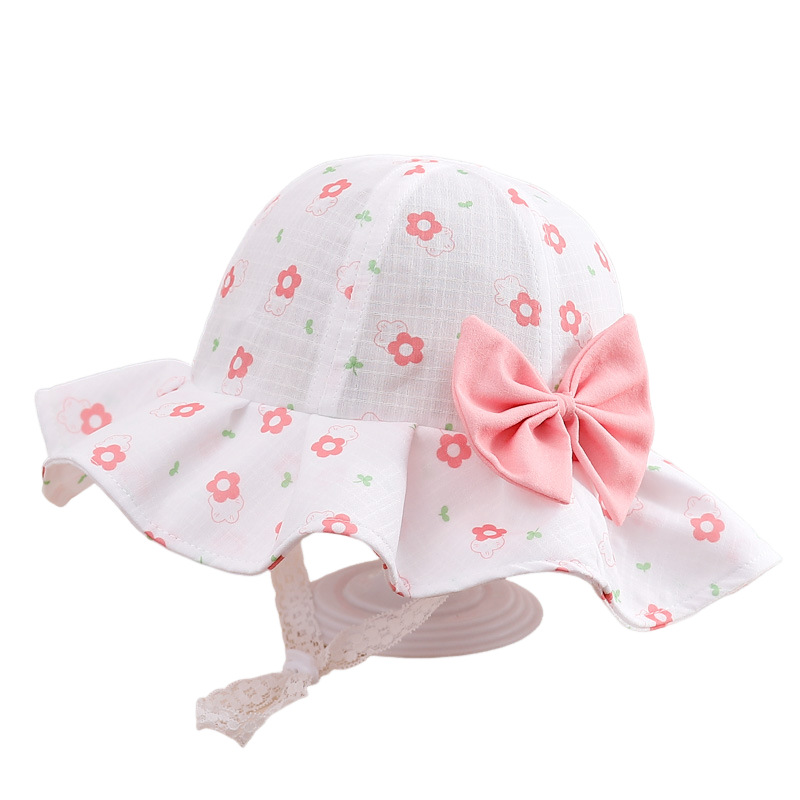 Sombrero de bebé sombrero de verano bebé princesa hermosa sombrero de sol sombrero de pescador sombrero de sol para niños pequeños sombrero de primavera y otoño