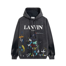 2022�ﶬ�W������ LANVIN �T�f��ī��ĸlogoӡ����Ů���e�Bñ�l��