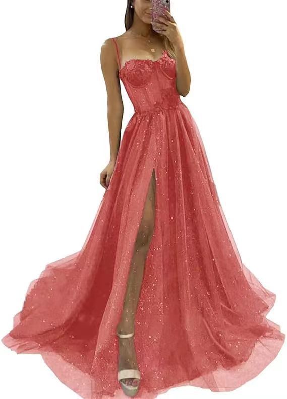 Europa y los EE.UU. lanza nuevo vestido de noche Aliexpress Amazon nuevo vestido de fiesta elegante de carácter largo image 21