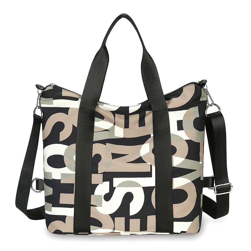 Nuevo bolso de hombro de las mujeres bolsa de mensajero de tela Oxford grande ultra-ligero impermeable bolsa de tela de nylon bolso crossbody de compras de las mujeres