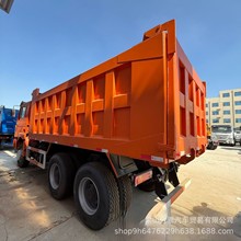 出口二手陕汽德龙重型自卸卡车10/12轮载货车翻斗车 非洲可右驾驶
