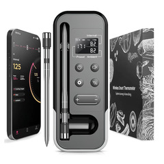 WIFI スマート APP Bluetooth バーベキュー温度計ワイヤレスバーベキュー温度計 BBQ キッチン食品肉温度計